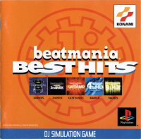 Beatmania Best Hits JP Playstation JP box art